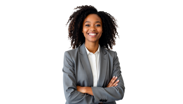 Smile Of Happiness In Formal Blazer Attire