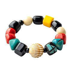 Trendy Bracelet with a Striking Arrangement Isolated on Transparent Background