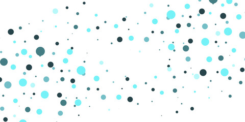 Light BLUE vector layout with circle shapes. Blurred decorative design in abstract style with bubbles. Template for your brand book. vector ilustration eps10