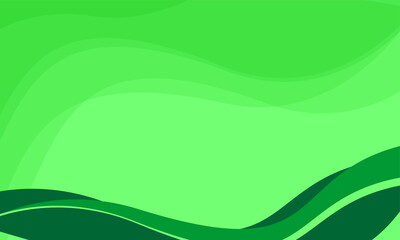 Modern professional light green, dark green abstract vector background. Curves and shapes of circles, squares with elegance and simplicity. Used for banners, covers, posters, wallpapers