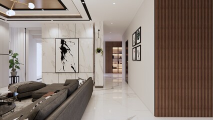 interior of a hotel room