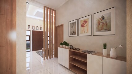 modern kitchen interior