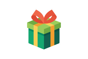 gift box isolated on white