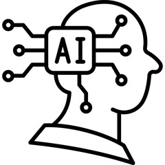 AI  Line Icon
