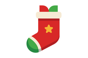 christmas sock with gifts