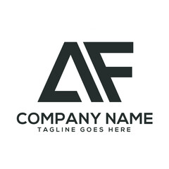 Initial AF or FA creative, Modern, and Elegant Vector Logo Design Templates for luxury businesses