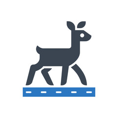 Standing Deer Road Icon