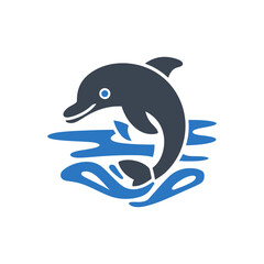 Dolphin Jump Icon