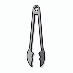 gray metal pliers with silver screw