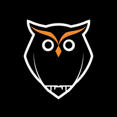 vector illustration of an owl