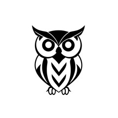 vector illustration of an owl