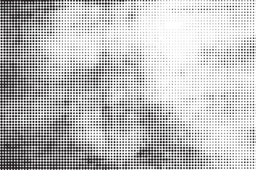 Digital Wave Halftone Pattern Texture , modern halftone pattern with flowing dot waves, combining retro printing aesthetics with digital style. Perfect for abstract art, backgrounds, or tech branding
