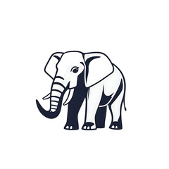 Obraz premium elephant vector illustration