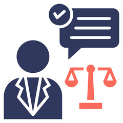 Legal Advice Mixed Icon