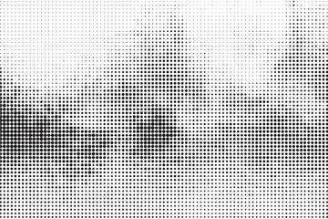 Digital Wave Halftone Pattern Texture , modern halftone pattern with flowing dot waves, combining retro printing aesthetics with digital style. Perfect for abstract art, backgrounds, or tech branding