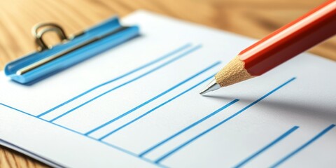 Survey pop-up asking for customer experience feedback Stock photo