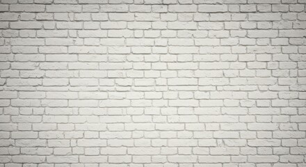 Fototapeta premium White brick wall background texture for photography and design resources in high resolution stock photo