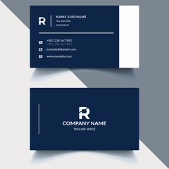 Modern business Card Template Design. Visiting Card Design, Creative Business Card Design.
