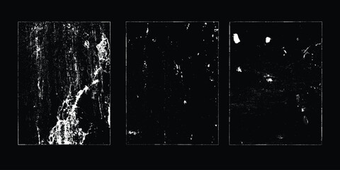 Grunge Urban Backgrounds set.Texture Vector.Dust Overlay Distress Grain ,Simply Place illustration over any Object to Create grungy Effect .abstract,splattered , dirty, texture for your design
