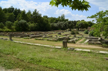 olympia ancient greece place of olympic games