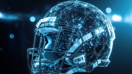 Football Helmet, Digital Network