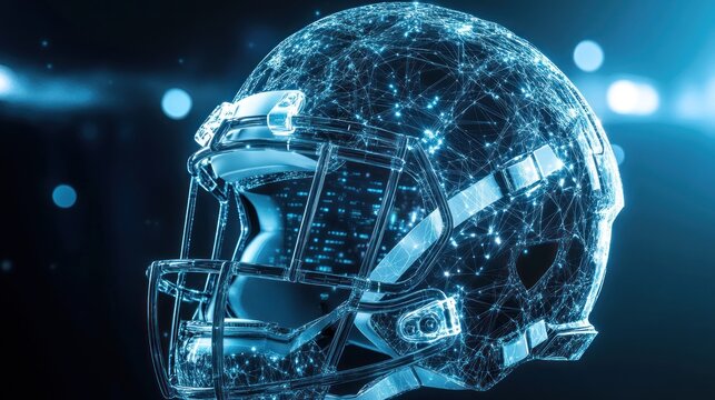Football Helmet, Digital Network