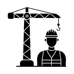Construction Icon Glyph