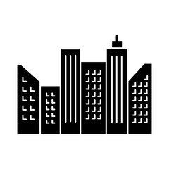 Buildings Icon Glyph