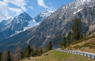 The Staller saddle or Passo di Stalle is a 2,052 m high pass in the High Tauern range of the Central Eastern Alps.The pass forms the border between Austria and Italy.