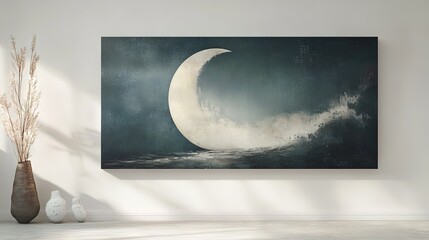 Crescent Mist Wall Art