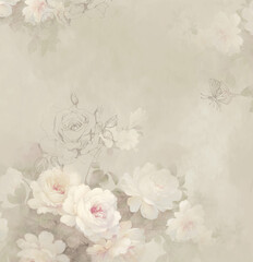 Whimsical Creations Hand Illustrated Floral Scrollwork