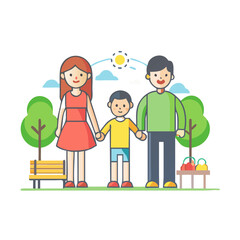 family friendly park icon, family friendly park vector illustration-simple illustration of family friendly park, perfect for family friendly park logos and icons