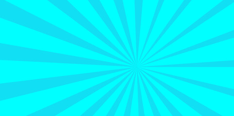 Blue comic dotted gradient background in retro style. Vintage comic style pop art background, Spiral radial striped backdrop design, green sun burst ray background .