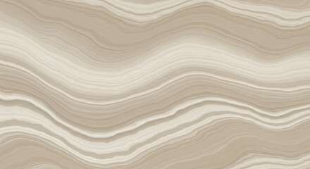 Obraz premium Beige Agate Marble Texture Abstract Wavy Pattern Background Seamless Digital Illustration