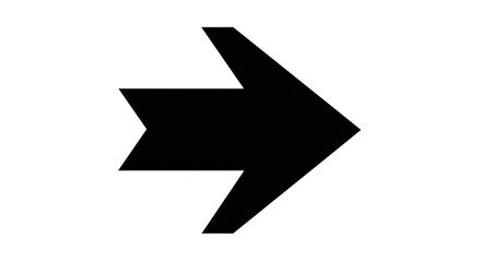 Simple abstract arrow graphic