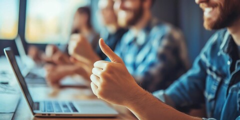People participating in an online product satisfaction poll