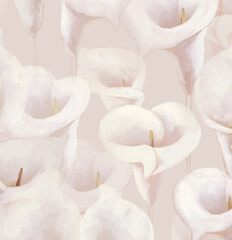 Enchanting Visions Hand Rendered Curly and Floral Motifs