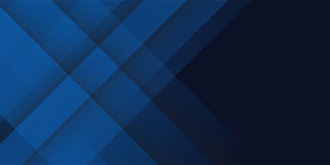 Blue black abstract background geometry shine and layer element vector for presentation design. Suit for business, corporate, institution, party, festive, seminar, and talks