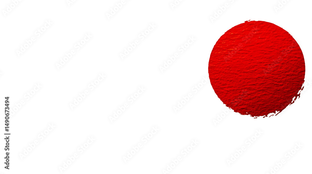 Poster Vivid and Striking Red Abstract Texture Creating Visual Interest and Artistic Depth