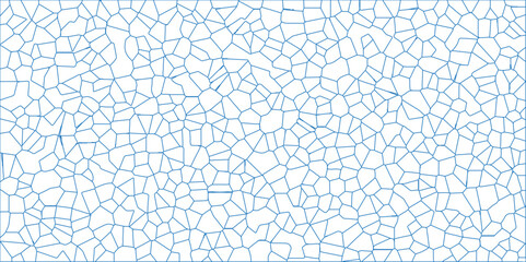 A metal grid stands isolated against a white background with White color Broken Stained-Glass Background. Diamond shape polygonal texture. Crystal voronoi diagram background for Website.