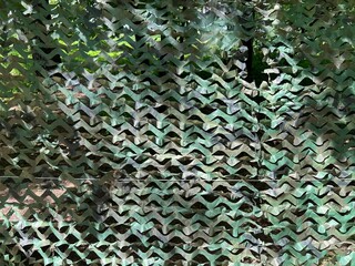 Military Camouflage Net. Braided Camouflage Net for Defense