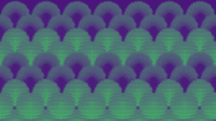 Fototapeta premium Futuristic fiber-like pattern with radial energy burst effect in vibrant lime tones.