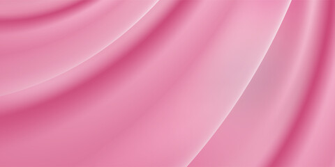 Smooth elegant pink silk or satin texture can use as background.eps10