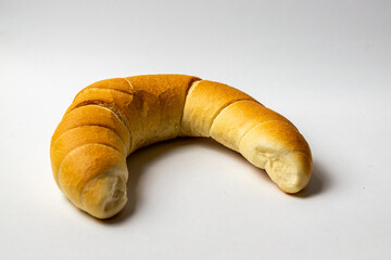 Crescent-shaped bread roll
