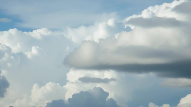 A cloudy sky