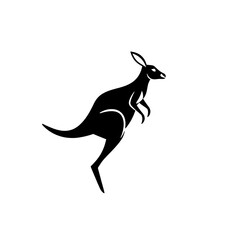 Fototapeta premium kangaroo vector illustration