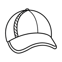 baseball cap vector illustration