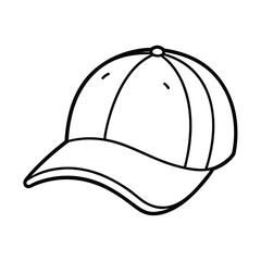baseball cap vector illustration