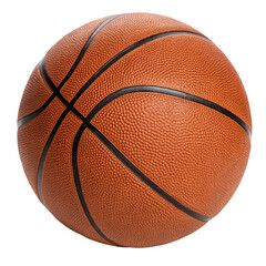 Fototapeta premium basketball isolated on white background