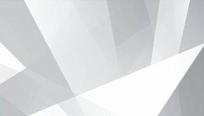 Abstract White Geometric Background.